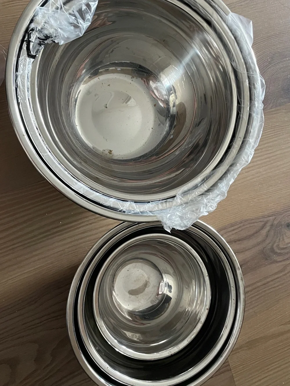 Stainless Steel Mixing Bowls with Lids